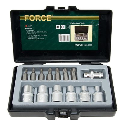 14 pcs 1/2"Dr. Star set, 4157