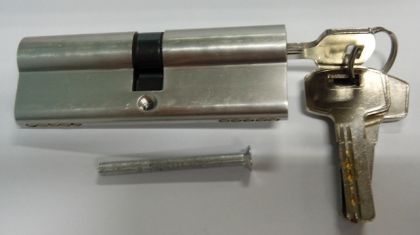 ΠΡΟΩΘΗΣΗ! Κλειδαριά ασφαλείας μυστικός κύλινδρος 90mm 45/45 mm (συμμετρικός πείρος)