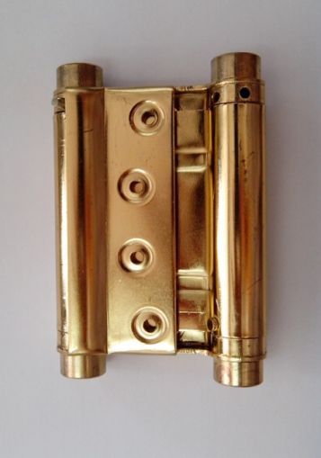 Flying brass hinge, 10 cm