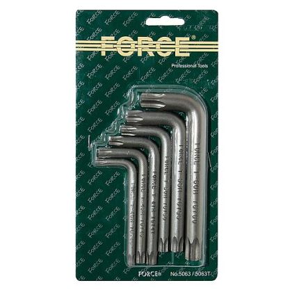 6 pcs Star tamperproof key set, 5063T