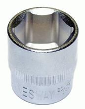 3/8" Dr. 6-pt. Flank socket 18 mm, 53518