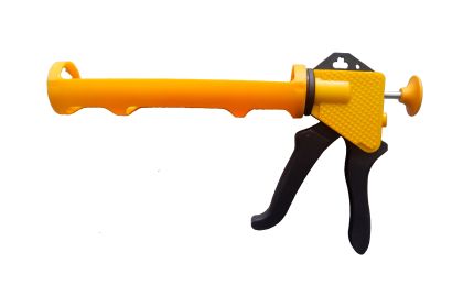 Πιστόλι σιλικόνης με λαστιχένια λαβή TS