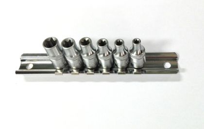 Σετ με 6 τεμάχια αστεροειδών καρυδιών 1/4" Dr., 2062S