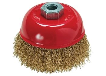 Wire brush for angle grinder, 75 mm (3"), 746049