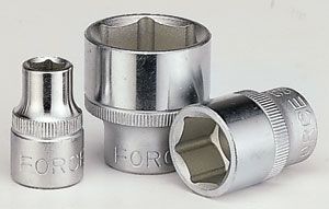 15 mm 3/8" Dr. 6-pt. Flank socket, 53515