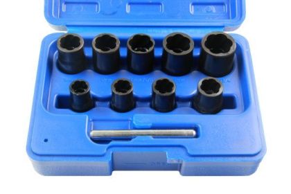 10 pcs 3/8" Dr. Impact twist socket set, 50927А