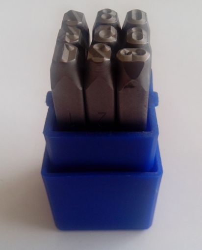 4 mm Number punch set 9110010