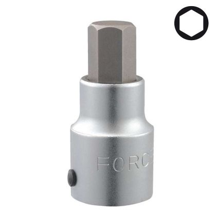 22 mm 3/4"Dr. Hex socket bit, 36408022
