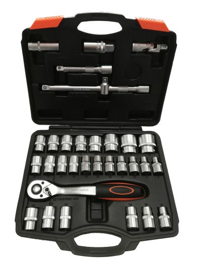 32 pcs 1/2” Dr. Socket set, 10032