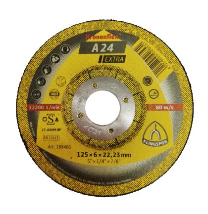 Δίσκος κοπής μετάλλου 125x6x22.23mm A24 EXTRA
