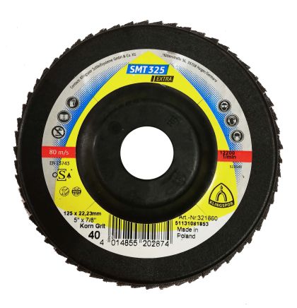 Ламелен диск 125x22.23 SMT325 Extra 40