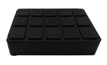 Car lift rubber block 160х120х40mm
