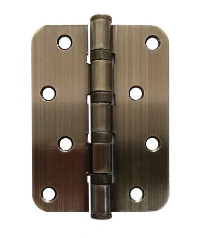 Μεταλλικός μεντεσές από ατσάλι AB 4"x 3"x 2,5 mm με στρογγυλεμένες γωνίες