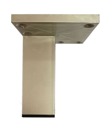 100 mm Πλαστικό πόδι επίπλου Α-108 Ασημί ABS