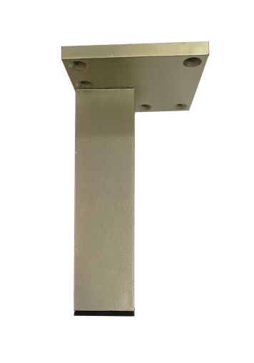 150 mm Πλαστικό πόδι επίπλου Α-108 Ασημί ABS