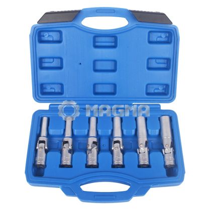 6 pcs 3/8"Dr. Glow Plug socket set, 50884