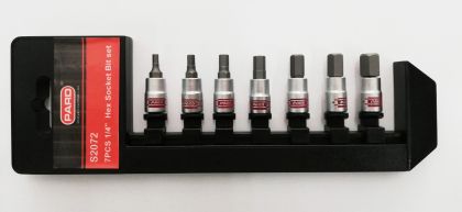 Σετ καρυδάκια 1/4"Dr Hex, H3-H10, S2072