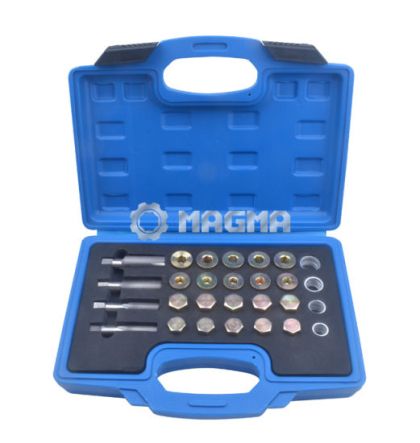 64 Pcs Oil Drain Plug Thread Repair Set, 50324