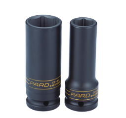 3/4"Dr.17 mm 6-pt. Flank impact deep socket, C46510017