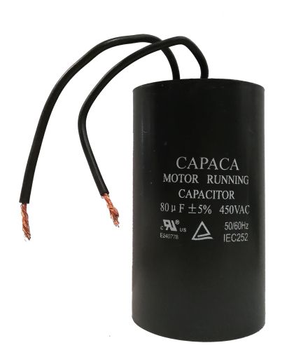 Πυκνωτής Λειτουργίας Κινητήρα 80uF 450VAC 50/60Hz για μονάδα ισχύος κινητήρα ανύψωσης αυτοκινήτου