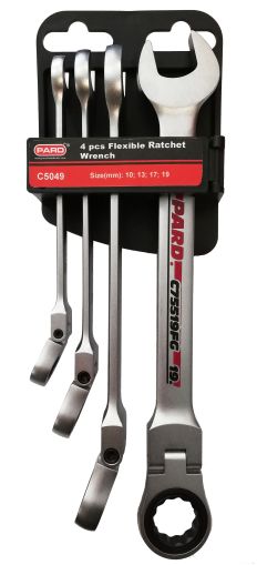 Σετ 4 τμχ Καρυδάκια καστάνιας με άρθρωση 10-19 mm, C5049