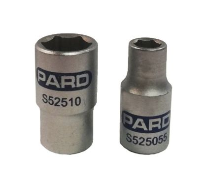 10 mm 1/4" Dr. 6-pt. Flank socket, C52510