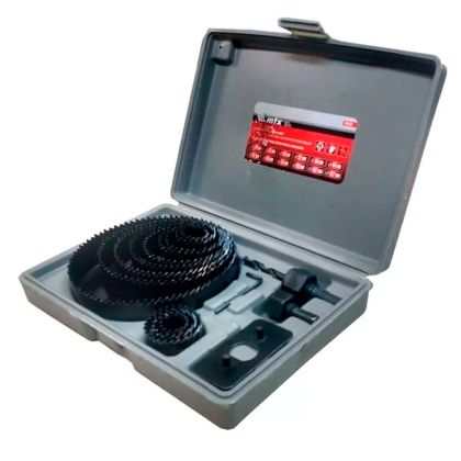 Σετ κοπτικών οπών ξύλου 12 τεμαχίων 19-127mm, 704729