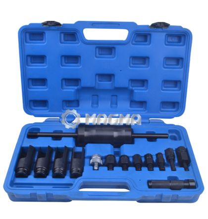 14 Pcs Injection Puller Tool Bosch, Delphi, Denso and Siemens Diesel Injector Remover, 50348