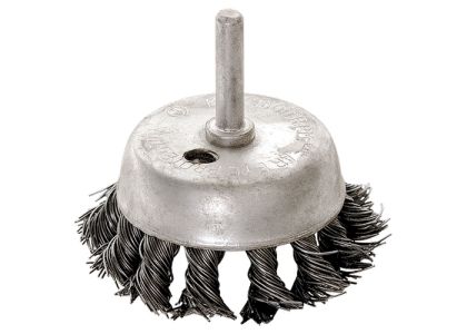 Περιστροφική βούρτσα από συστραμμένο μεταλλικό σύρμα Ø75mm, 744709
