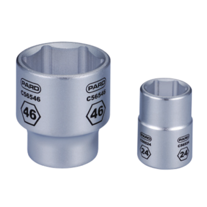 22mm 3/4"Dr. 6-pt. Flank  socket, C56522