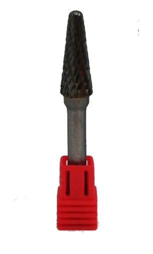 Κωνικό σχήμα D10 με στρογγυλή μύτη, ακροφύσιο από καρβίδιο, διπλή κοπή, 9312062