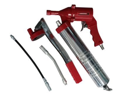 Air grease gun w/4pcs accessories, 0082