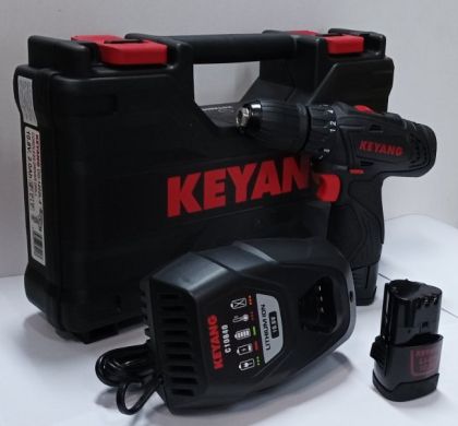 Επαναφορτιζόμενο δραπανοκατσάβιδο KEYANG 10.8V 1.5Ah DD-1202L-2