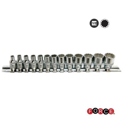 Σετ με 13 τεμάχια κλειδιών εξαγωνικής κεφαλής 12 σημείων 2133