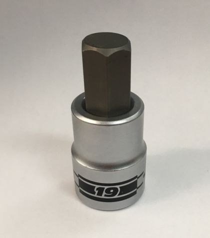 Καρυδάκι εξαγωνικό 19 mm 3/4'' Dr., 36408019