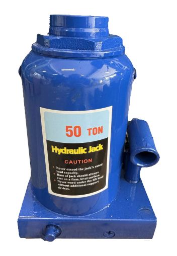 50t Hydraulic bottle jack with safety valve 55090
