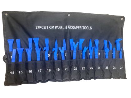27 pcs Trim fastener and molding removal set, 50258