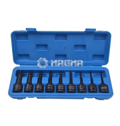 9 pcs 1/2"Dr Torx impact bits socket set, 30009B
