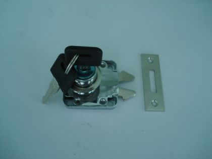 Κλείδωμα ντουλαπιού συρόμενο, χρώμιο 202