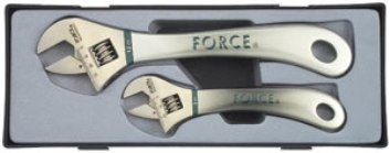 2 pcs Adjustable wrench set T5023