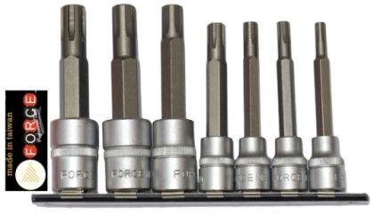 7pcs 3/8"Dr & 1/2"Dr. Ribe socket set
