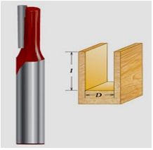 End mill - single-sided D 6×L 13×d 8mm