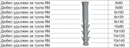 Дюбел за тухла