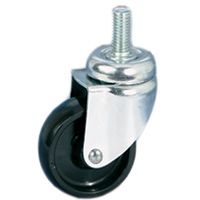  Polyamide 6 wheel, swivel bracket with stem, 326101