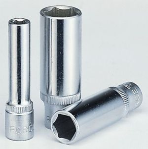 Вложка 1/4" 13 мм шестостен дълбок, 5255013