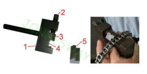 Βραχίονας για την εγκατάσταση και την αφαίρεση της αλυσίδας χρονισμού AL010060