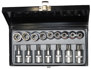 Σετ 16 τεμαχίων με υποδοχές Star και μύτες Star, 4171