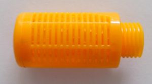 Plastic muffler 3/8"