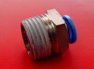 PU Hose connector 8- 1/2" M, 9100474
