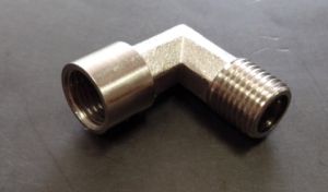Equal Elbow Fitting 1/4" Male x 1/4" Female Thread